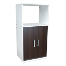 Gabinete Platinum 3046 Blanco y Roble