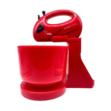 Batidora De Mano Con Bowl Kanji  PL0300HMB 300w 2 Litros Roja