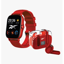 Smartwatch Reebok LREEB0020 1.83″ HD + Auriculares Rojo
