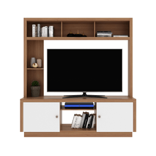 Rack para TV Tecnomobili E1721 Nogal/Blanco