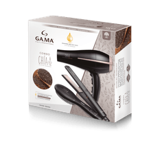 Pack GAMA Plancha Elegance + Secador Bora + Cepillo Innova Avocado Active Oil