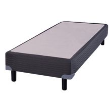 Base de Sommier Inducol Negro de 1 1/2 plazas 100x200x20 cm
