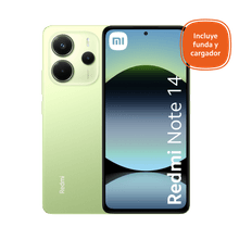 Celular Xiaomi Note14 , OC 6.67",  6GB, 128GB, Verde