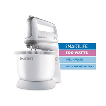 Batidora de pie 2 en 1 Smartlife SL-HM5035PN