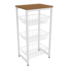 Gabinete Frutero Kappesberg “Industrial”  LI035 Canela/Blanco