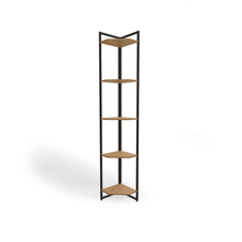 Estantería Kappesberg “Industrial” LI022 Freijó/Negro