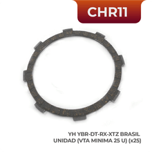 Disco TOWO CHR11 de embrague orgánico para Yamaha YBR