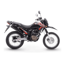 Motocicleta Gilera Enduro SMX 200 CBS Negra