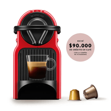 Cafetera Nespresso Inissia Roja | Modelo C40