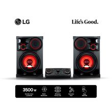 Minicomponente LG XBOOM CL98 │ 3500 W │ Multi Bluetooth │ Karaoke Star