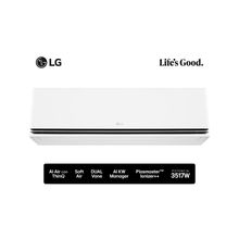 LG Aire Acondicionado DUALCOOL Frío/Calor 3516W│ S3-W120A1DA │Inverter│70% de ahorro│ ThinQ WIFI