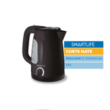 Pava electrica Smartlife 1.7L Corte Autom Mate 1850W 1714BPN