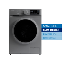 Lavarropas Smartlife SL-WMI081400G Inverter 8kg Gris