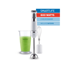 Mixer Smartlife Minipimer Licuadora 600W Sl-sm6038wpn