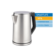 Jarra electrica digital Smartlife Inox SL-EKD1520