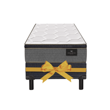 Colchon de resortes King Koil Finesse+ Sommier de Regalo de 1 1/2 plazas 100x190x25,5 cm