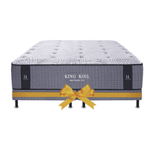 Conjunto Sommier y Colchón de resortes King Koil Lexington Queen Size 160x200x61 cm