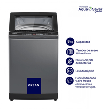 Lavarropas Automático Drean LPDR0865ILG | 8 kg | Color Gris