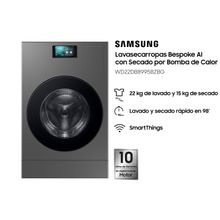 Lavasecarropas Samsung Bespoke IA 22 KG