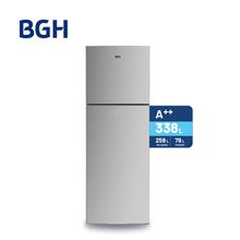 Heladera BGH BRT330I1A 338L, Inverter | Inox
