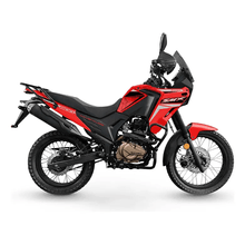 Motocicleta Gilera Enduro SMX 200 ADV Rojo y Negro