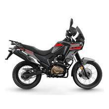 Motocicleta Gilera Enduro SMX 200 ADV Gris y Roja