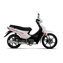 Motocicleta Motomel Cub B110 Blitz Plus Blanca