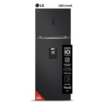 Heladera LG VT45APMC │ Negro │ 449 L │Smart Inverter Compressor │ ThinQ │ Dispenser