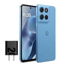 Celular Motorola Moto G17 6.72" 4GB 256GB  Pantone Alaskan Blue